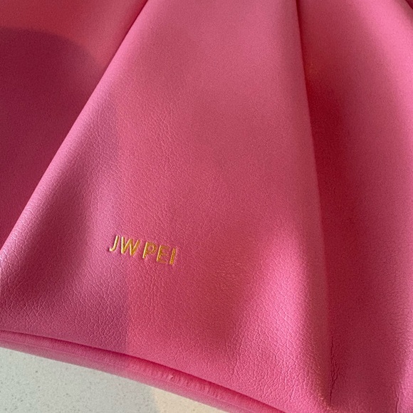 Pink Ruched Hand Bag - Picture 2 of 7